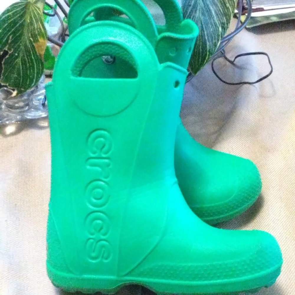 Children's CROCS rain boots